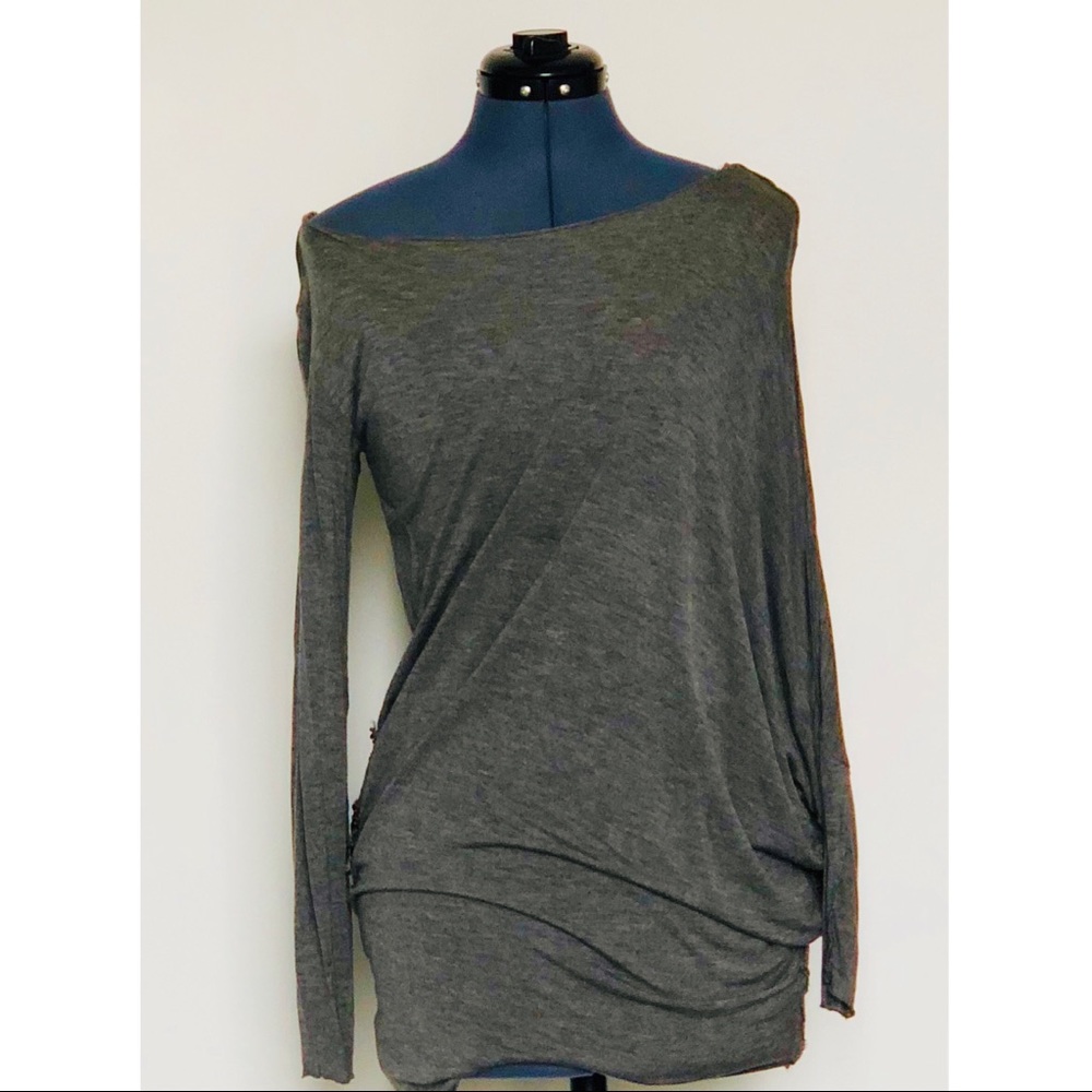 Young Broke & Fabulous off the shoulder tunic top